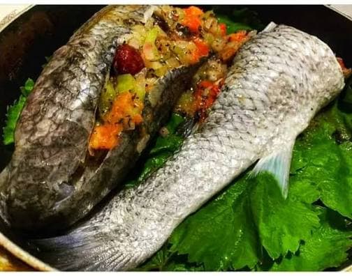 Forel balıq dolması